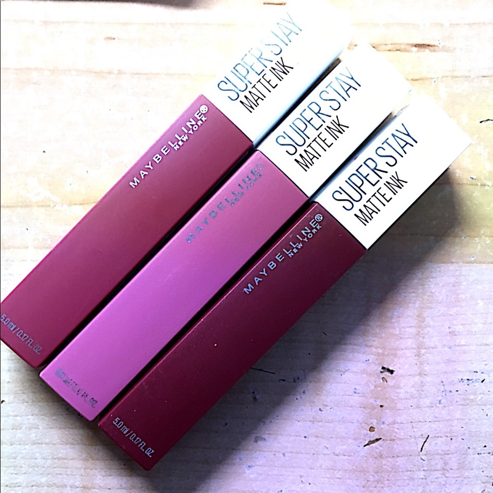 Pack of 3! - maybelline superstay matte liquid lip